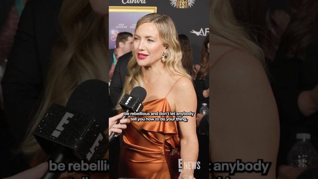 Kate Hudson reveals her advice to her kids, Ryder, Bingham and Rani