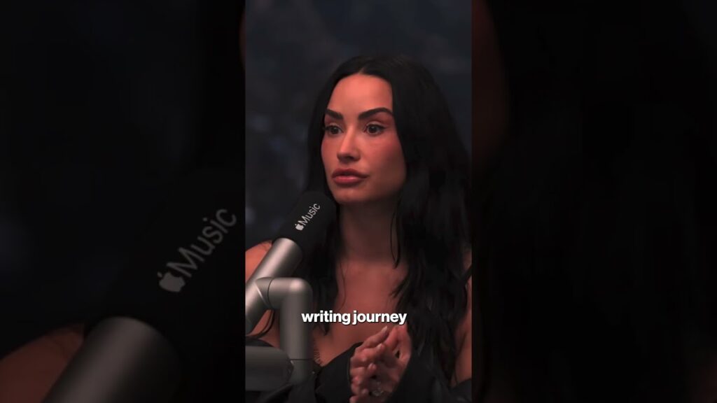 Why Demi Lovato lost confidence in songwriting as a teen #shorts