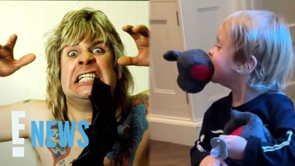 Kelly Osbourne’s Son Recreates Ozzy Osbourne's Bat-Biting Moment | E! News