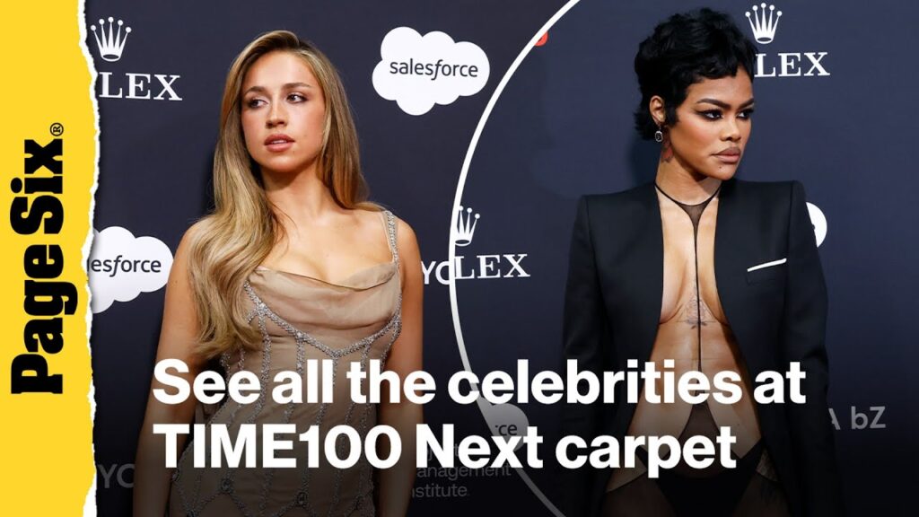2025 TIME100 Next red carpet: Tate McRae, Jonathan Bailey, Teyana Taylor, more 2025 TIME100 Next red carpet: Tate McRae, Jonathan Bailey, Teyana Taylor, more