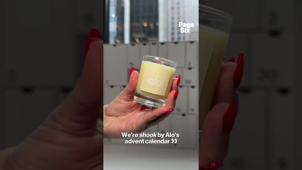 Why is no one talking about Alo’s insane Advent Calendar this year?! 👀 #shorts