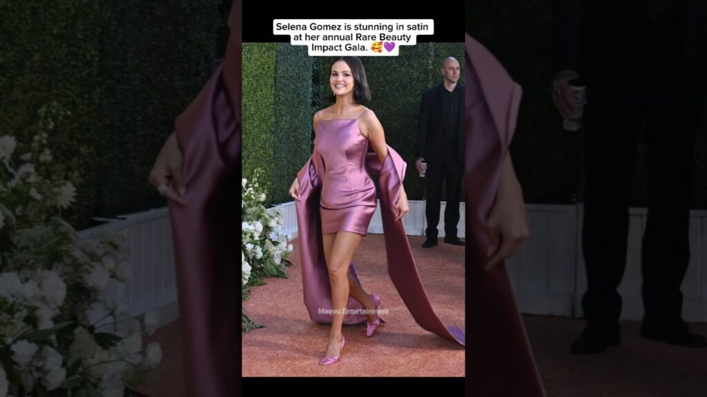 Real life Disney Princess💅🏼🥰 #selenagomez #rareimpactfund #fyp