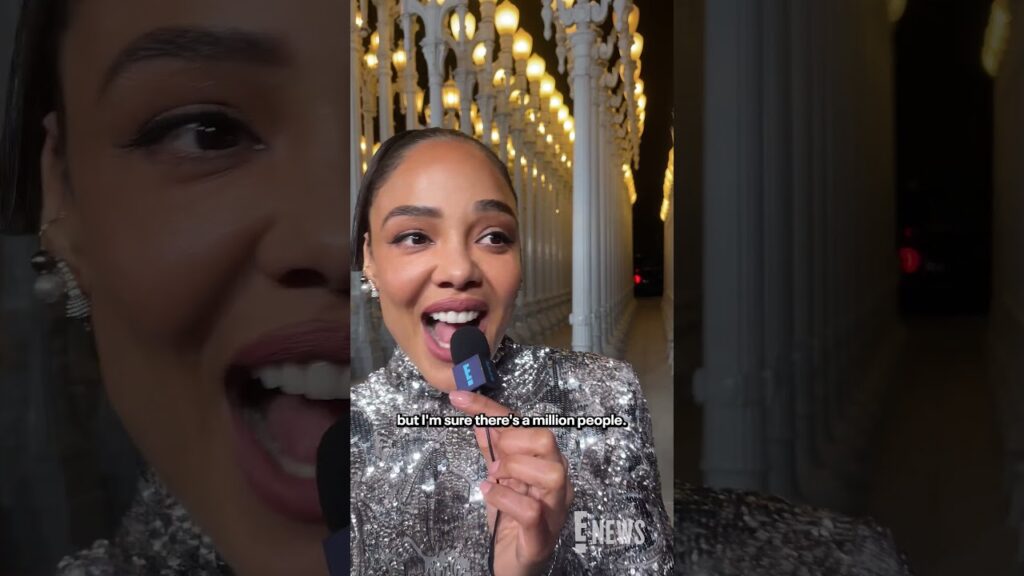 Tessa Thompson shares who she would love to collaborate with at the LACMA Art+Film Gala.