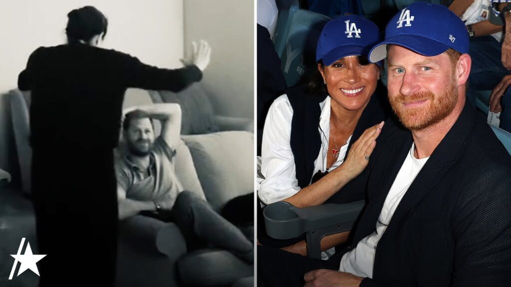 See Meghan Markle KISS Prince Harry Celebrating Dodgers World Series Win