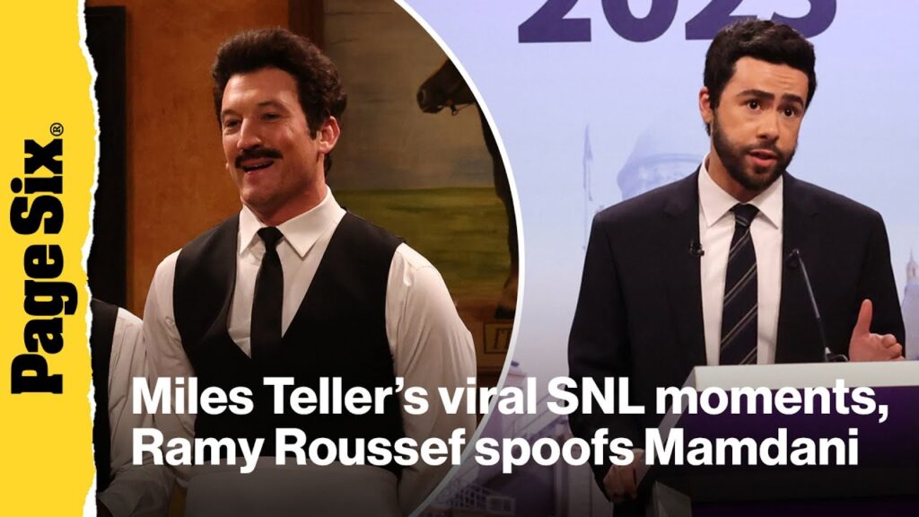 Miles Teller’s viral ‘SNL’ moments, Ramy Youssef spoofs Zohran Mamdani Miles Teller's viral 'SNL' moments, Ramy Youssef spoofs Zohran Mamdani