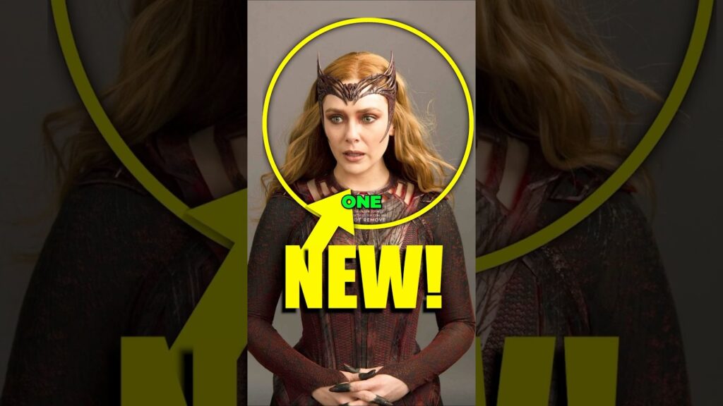 NEW LOOK AT ELIZABETH OLSEN AS SCARLET WITCH! 🤩