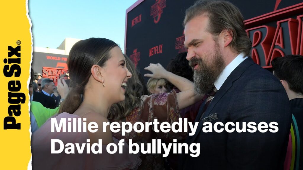 Millie Bobby Brown reportedly accuses David Harbour of harassment Millie Bobby Brown reportedly accuses David Harbour of harassment