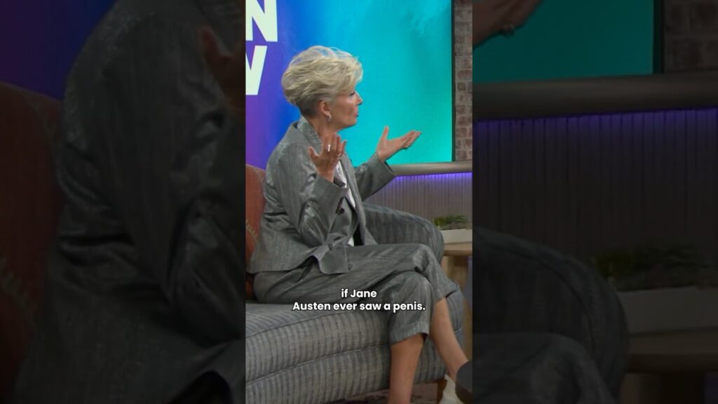 Emma Thompson has a question for Jane Austen 🤣