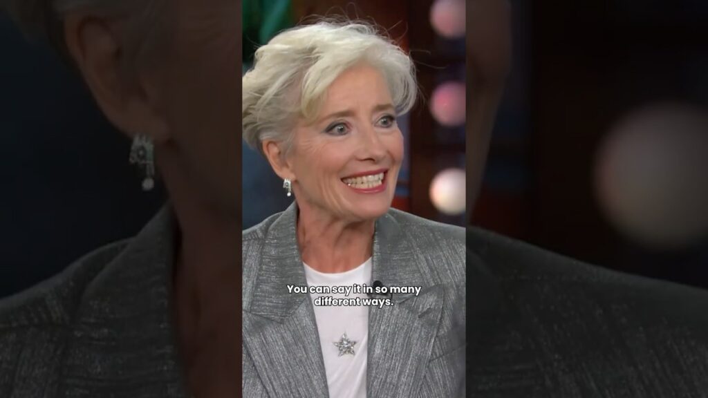 Emma Thompson’s guide to survive the patriarchy Emma Thompson's guide to survive the patriarchy