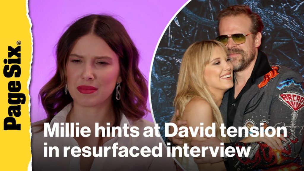 Millie Bobby Brown hints at David Harbour tension in awkward resurfaced interview Millie Bobby Brown hints at David Harbour tension in awkward resurfaced interview