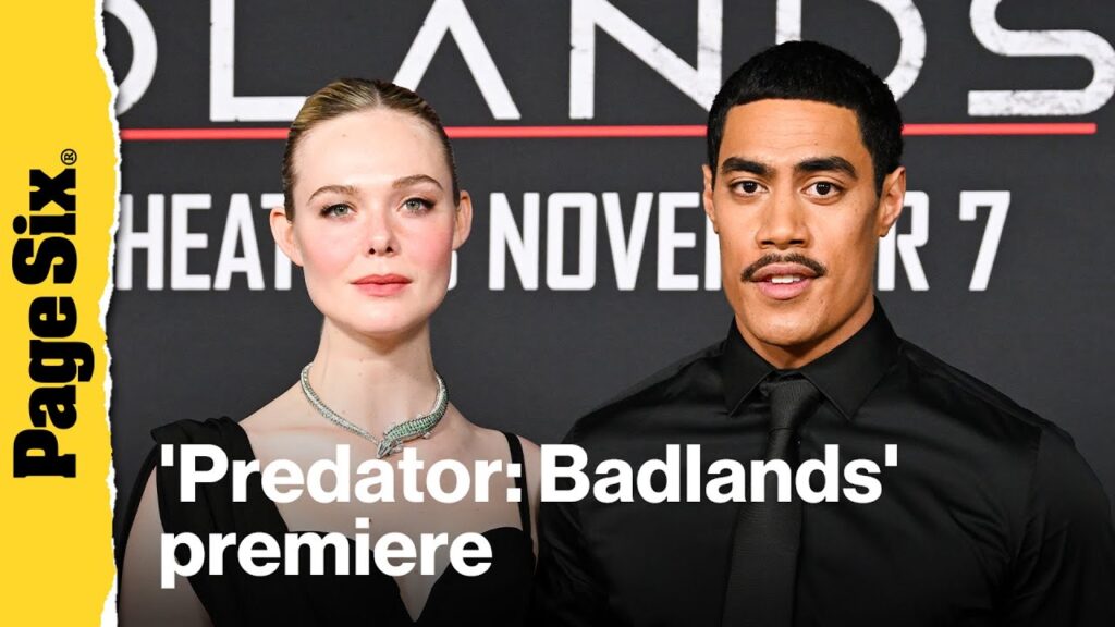 Elle Fanning, Dimitrius Schuster-Koloamatangi and more celebrities attend the ‘Predator: Badlands… Elle Fanning, Dimitrius Schuster-Koloamatangi and more celebrities attend the 'Predator: Badlands...