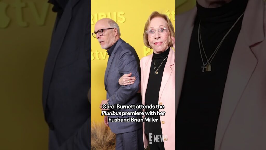 Carol Burnett and husband Brian Miller make a special appearance at he "Pluribus" premiere in LA.