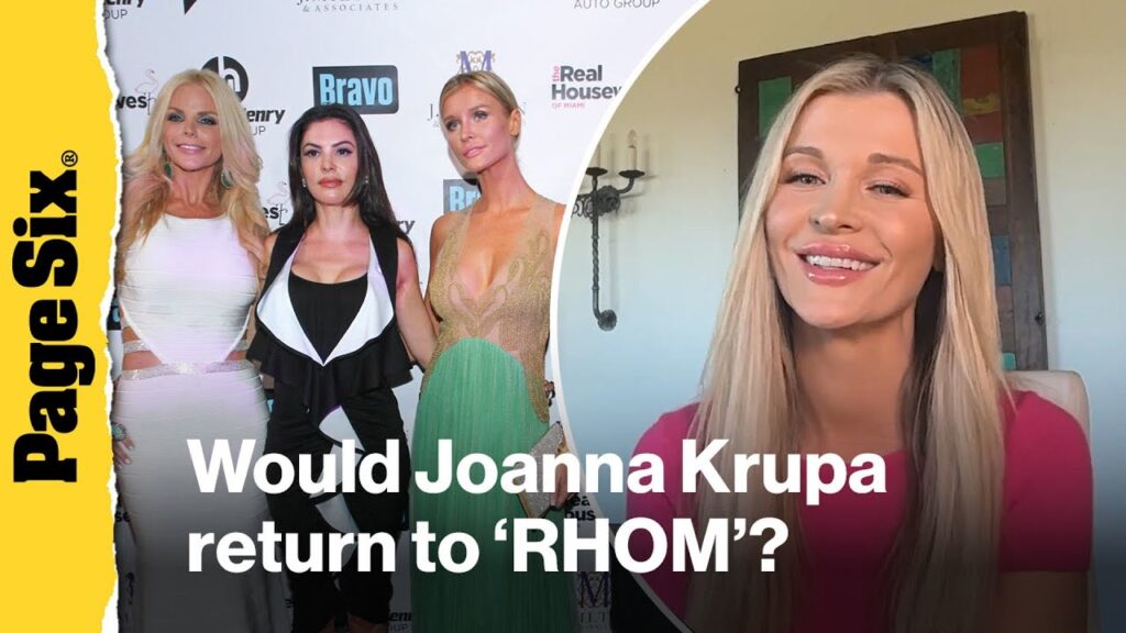 Joanna Krupa chats with Page Six Radio about returning to 'RHOM' | Page Six Radio