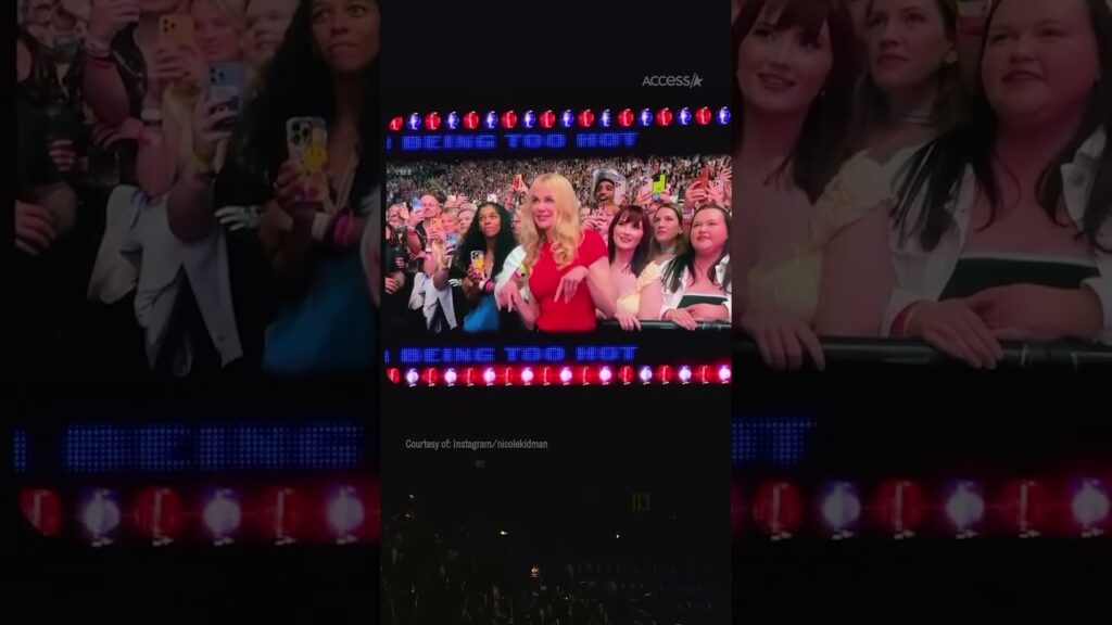 Nicole Kidman Gets “Arrested” At Sabrina Carpenter Concert Nicole Kidman Gets “Arrested” At Sabrina Carpenter Concert