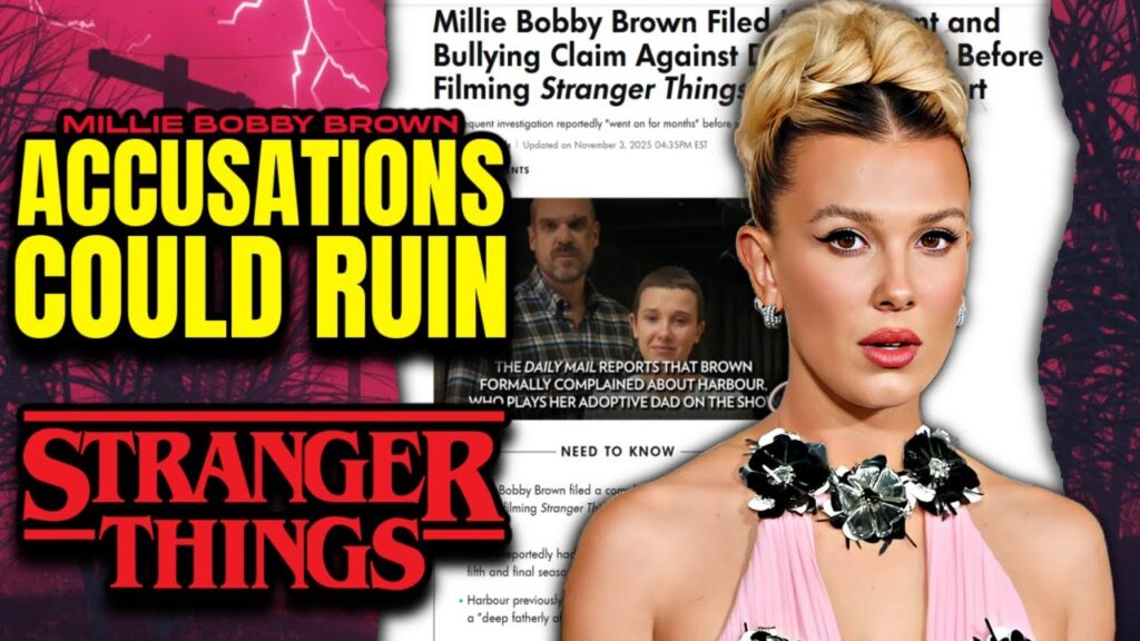 Netflix FEARS Millie Bobby Brown ACCUSATIONS May RUIN Stranger Things Finale?! David Harbour PR BAN?