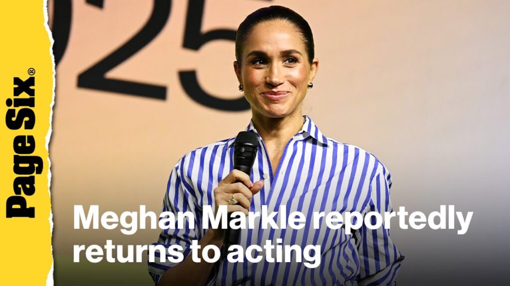 Meghan Markle reportedly returns to acting with new movie role