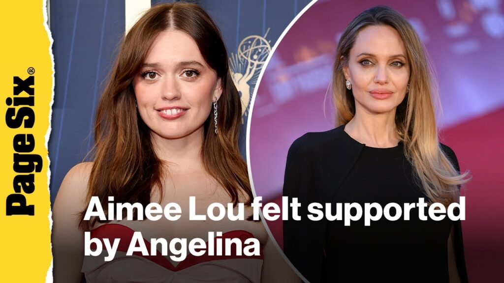 Aimee Lou Wood felt supported by Angelina Jolie after speaking up on 'Anxious People' set