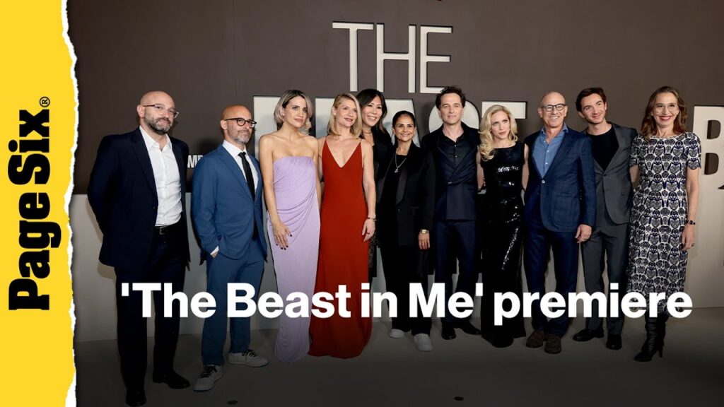 Claire Danes, Brittany Snow, Matthew Rhys and more celebrities attend 'The Beast in Me' premiere