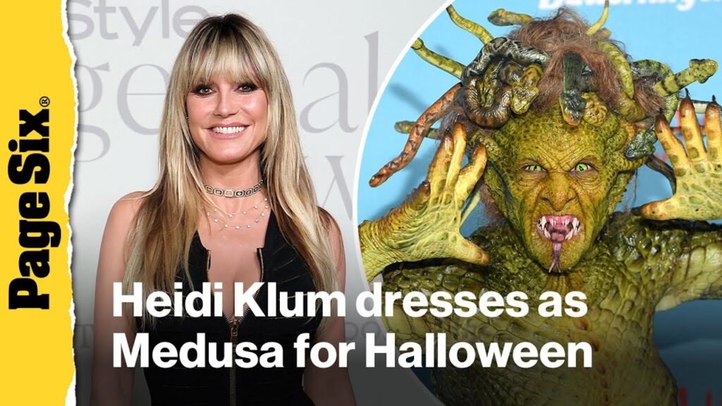 Heidi Klum unveils wild Medusa costume at her Halloween 2025 party