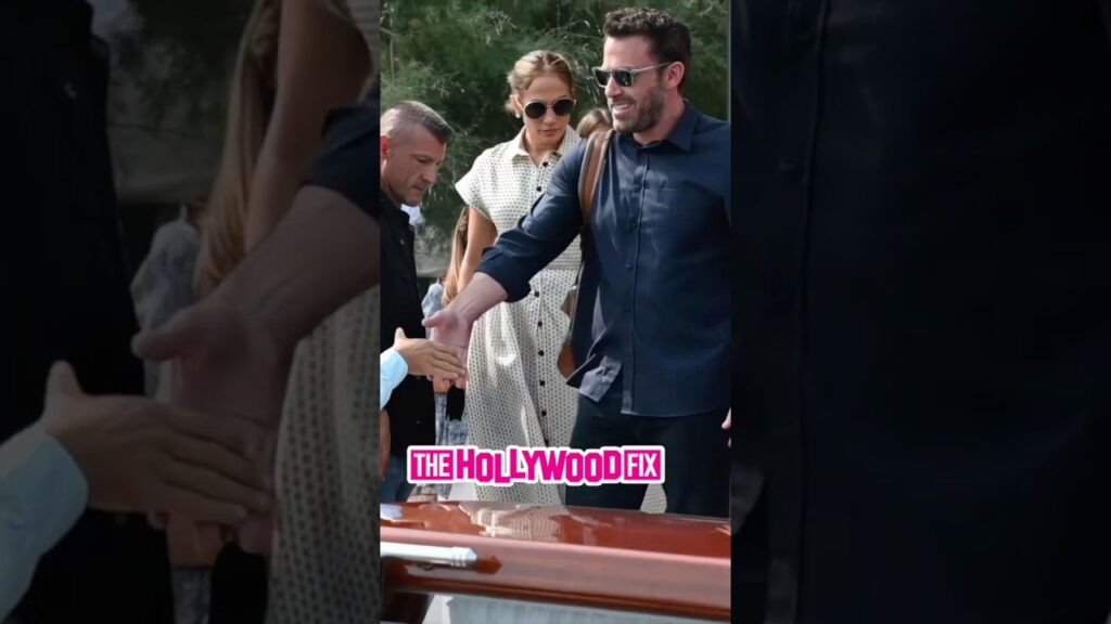 Ben Affleck & Jennifer Lopez Share A Kiss Before Boarding Their Boat Together In Venice, Italy Ben Affleck & Jennifer Lopez Share A Kiss Before Boarding Their Boat Together In Venice, Italy
