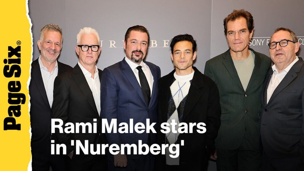 Rami Malek chased down role for ‘Nuremberg’ Rami Malek chased down role for 'Nuremberg'