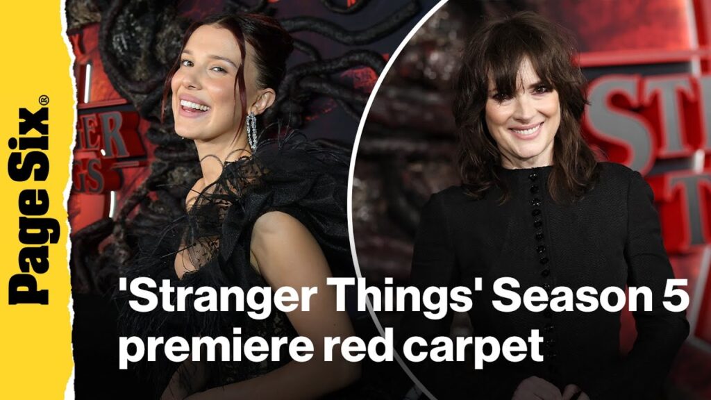 ‘Stranger Things’ Season 5 premiere: Millie Bobby Brown, Winona Ryder, Sadie Sink and more 'Stranger Things' Season 5 premiere: Millie Bobby Brown, Winona Ryder, Sadie Sink and more