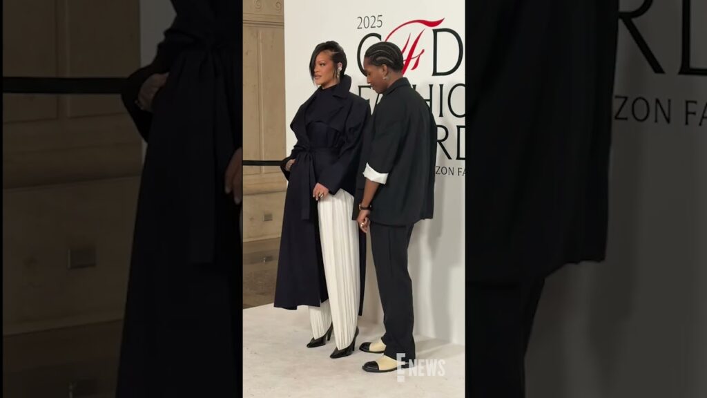 Rihanna and A$AP Rocky on the CFDA Fashion Awards carpet? We love it. 😍