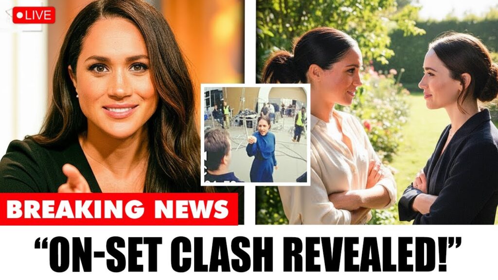 Meghan Markle SHOCKING Hollywood Return TRIGGER WAR with Lily Collins Explosive Tensions ERUPT Set