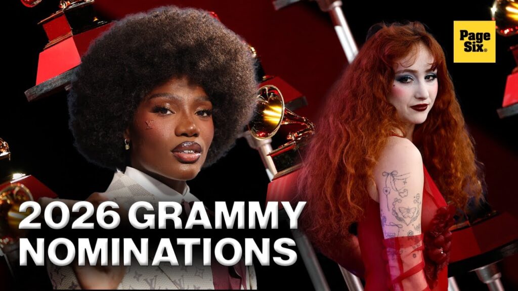 Watch Now: 2026 Grammy Nominations Announced w/ Chappell Roan, Doechii, Sabrina Carpenter, More Watch Now: 2026 Grammy Nominations Announced w/ Chappell Roan, Doechii, Sabrina Carpenter, More