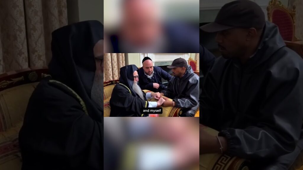 Kanye West apologized to NYC Rabbi, claims mental illness fueled antisemitic rants #shorts