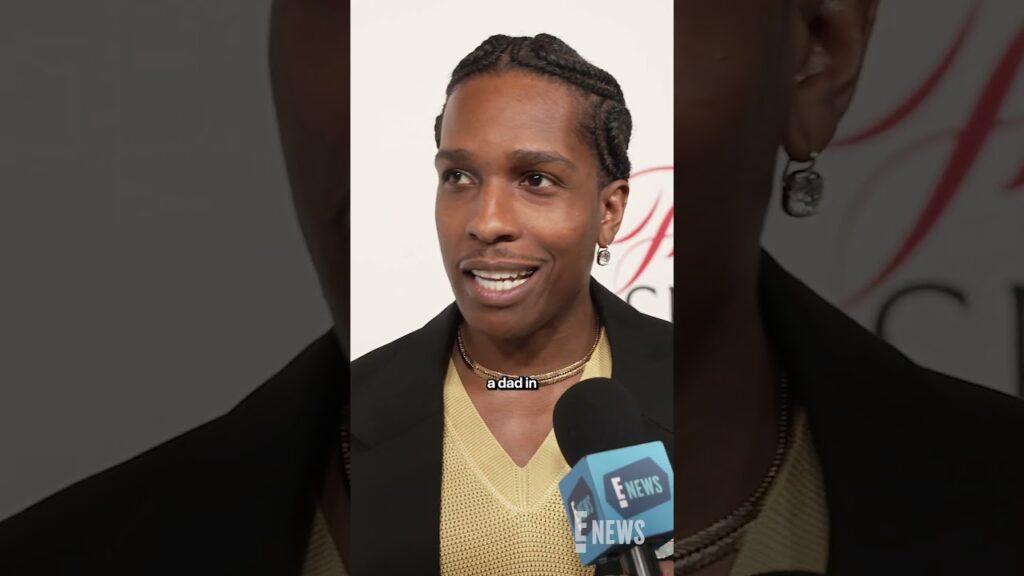 A$AP Rocky talks about how being a girl dad has shifted his perspective at the CFDA Fashion Awards