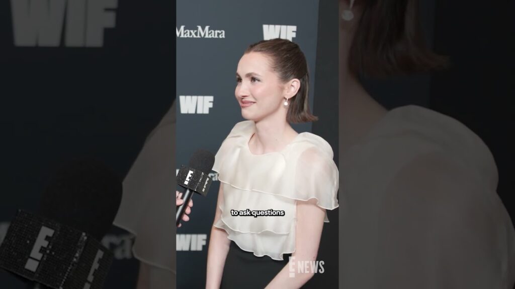 Maude Apatow learned from the best.🥰