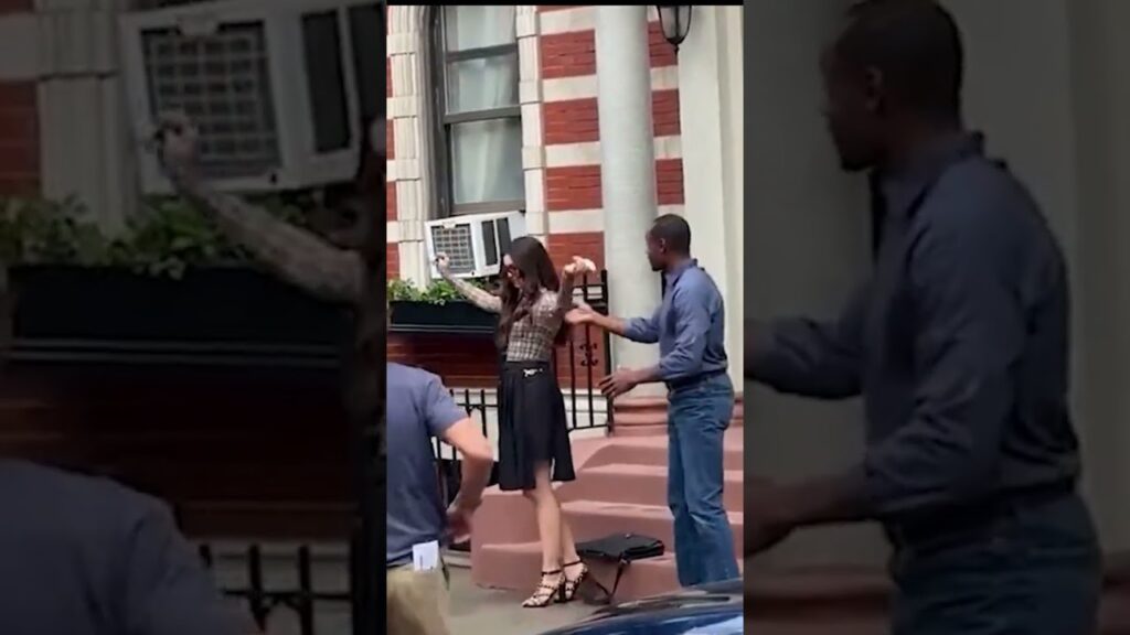 Anne Hathaway suffers EPIC tumble
