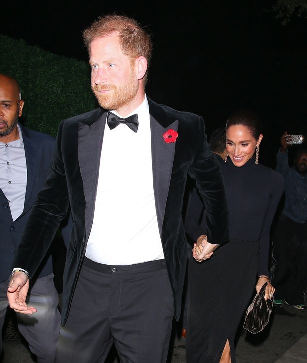 Harry and Meghan at Kris Jenners' birthday bash