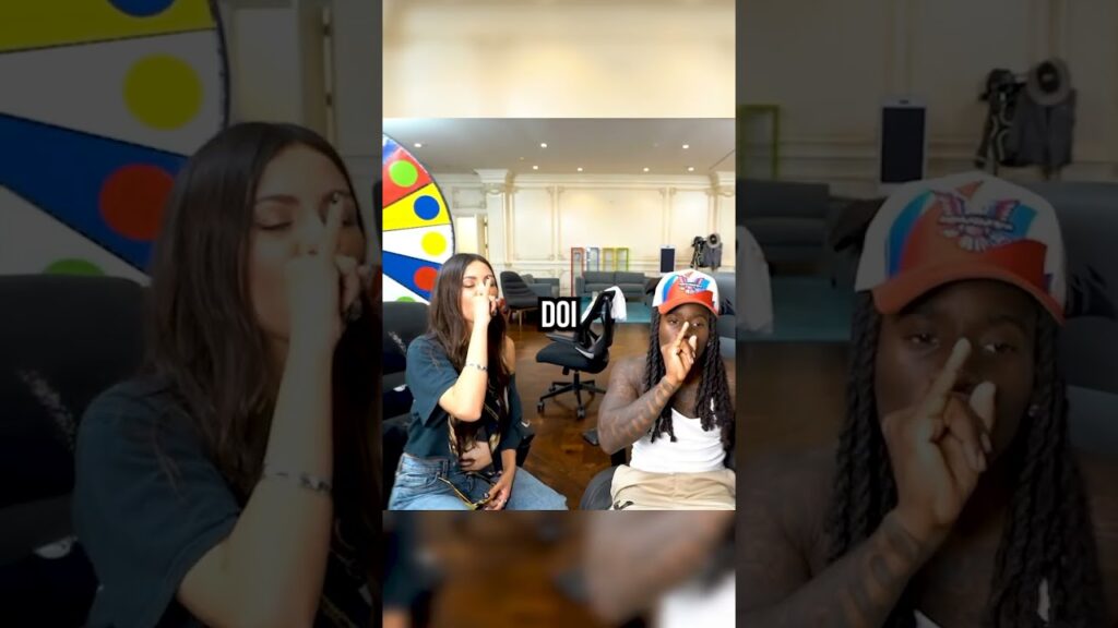 Kai Cenat Shows His Talent To Victoria Justice 🤣