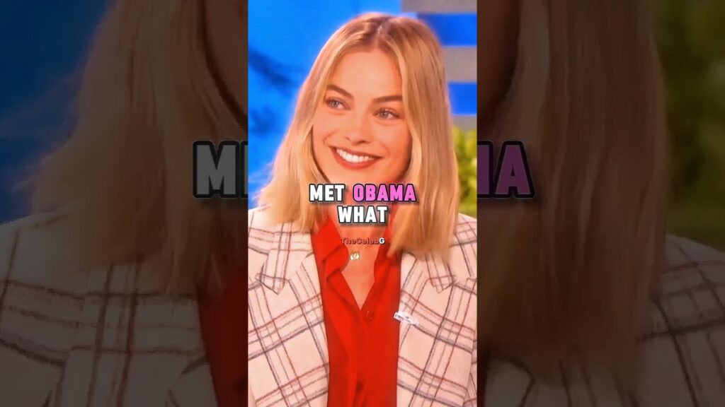 MARGOT Robbie’s SUPER Awkward Moment with the President ? MARGOT Robbie's SUPER Awkward Moment with the President ?