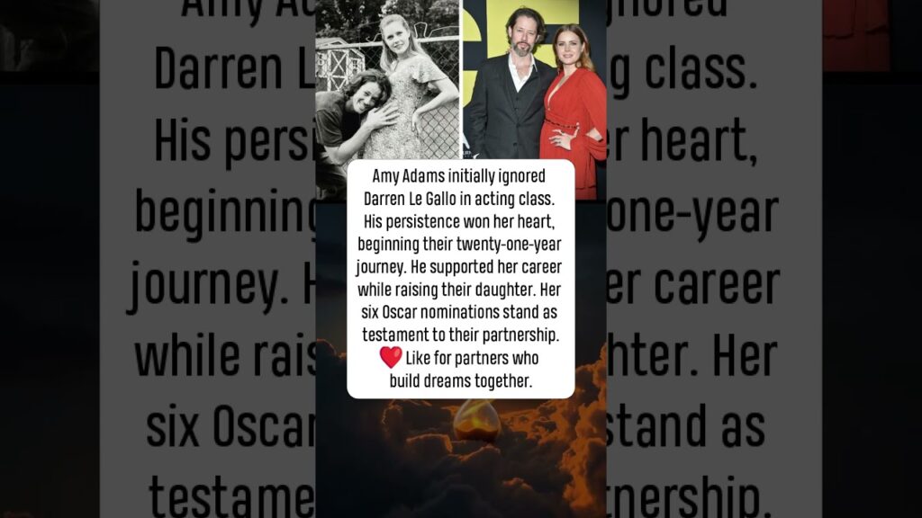 🎬 Amy Adams and Darren Le Gallo #news #hollywood #Cinema #history