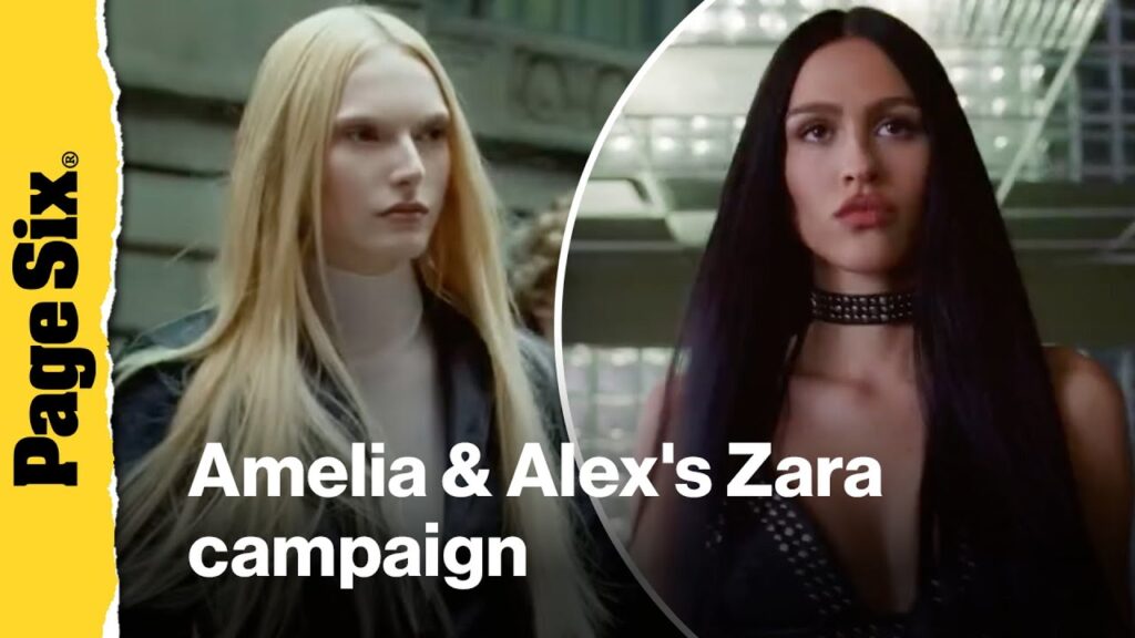 Amelia Gray Hamlinm, Alex Consani re-create iconic 1991 supermodel shoot for Zara campaign Amelia Gray Hamlinm, Alex Consani re-create iconic 1991 supermodel shoot for Zara campaign