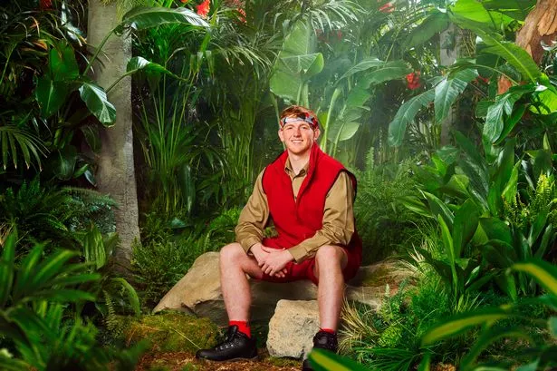 Angry Ginge in I'm A Celeb promo footage