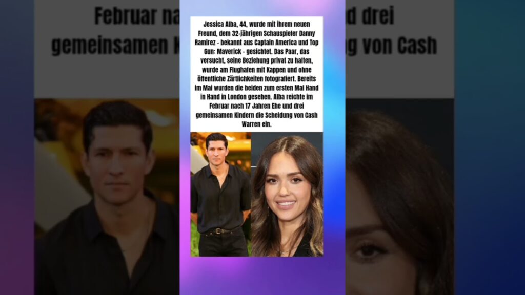 Jessica Alba überrascht Fans – Neuer Freund nach 17 Jahren Ehe! 💔✨ #prominews #hollywood #liebe