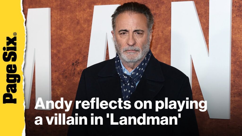Andy Garcia reflects on playing a villain in 'Landman'