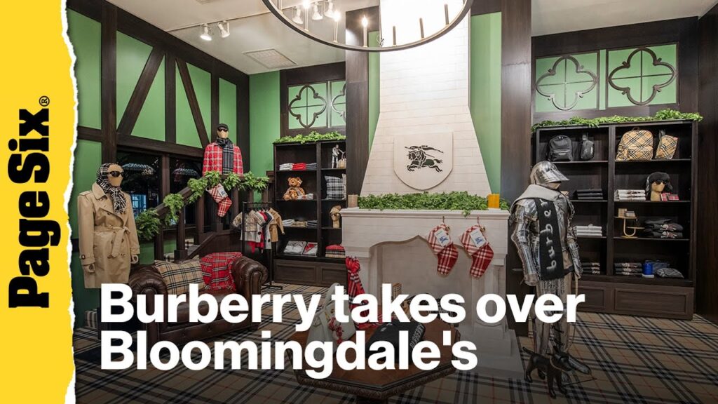 Burberry takes over Bloomingdale’s for the holidays | On Trend Burberry takes over Bloomingdale's for the holidays | On Trend