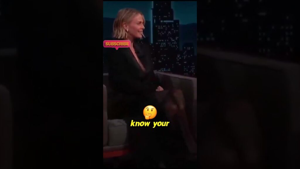 Charlize Theron Jokes She's Married to Guillermo!