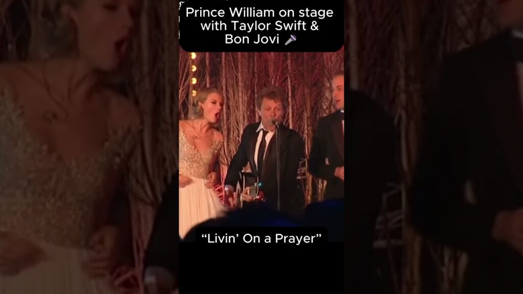 Prince William Sings With Taylor Swift & Bon Jovi — “Livin’ On a Prayer” Moment 🎤👑