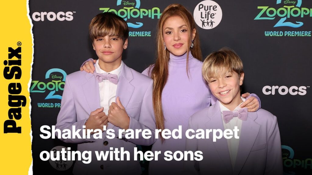 Shakira and her sons match in purple during rare red carpet outing at ‘Zootopia 2’ premiere Shakira and her sons match in purple during rare red carpet outing at 'Zootopia 2' premiere