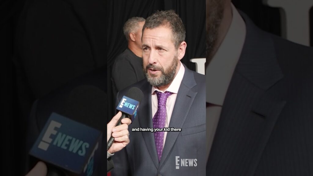 Adam Sandler is so proud of his daughter Sadie Sandler's work ethic in his new movie "Jay Kelly."❤️