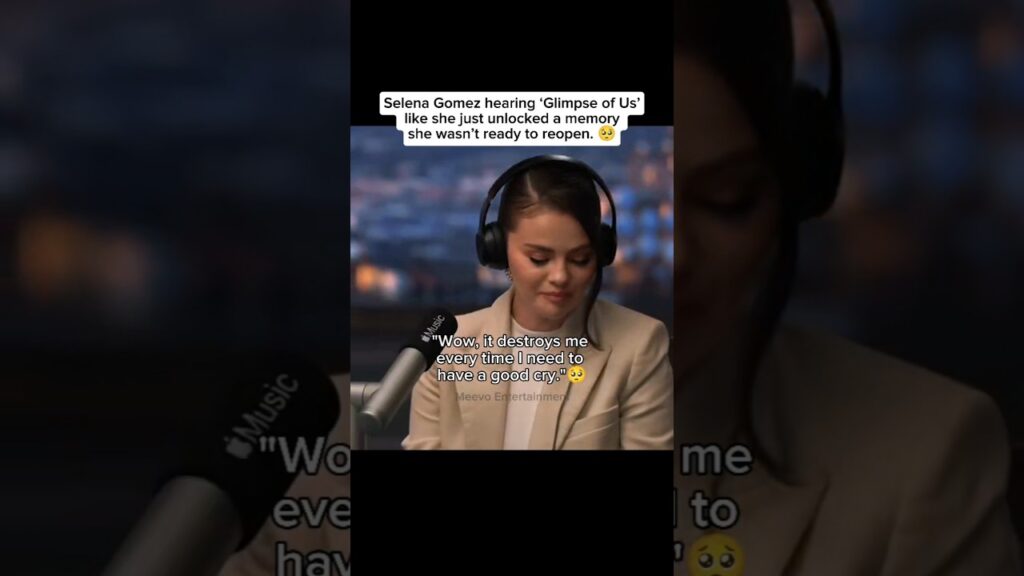 Selena Gomez lost her close friend in 2016. 😭💔 #selenagomez #applemusic #interview #fyp