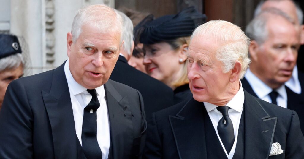 King Charles banishes his brother Andrew to protect the royals King Charles banishes his brother Andrew to protect the royals