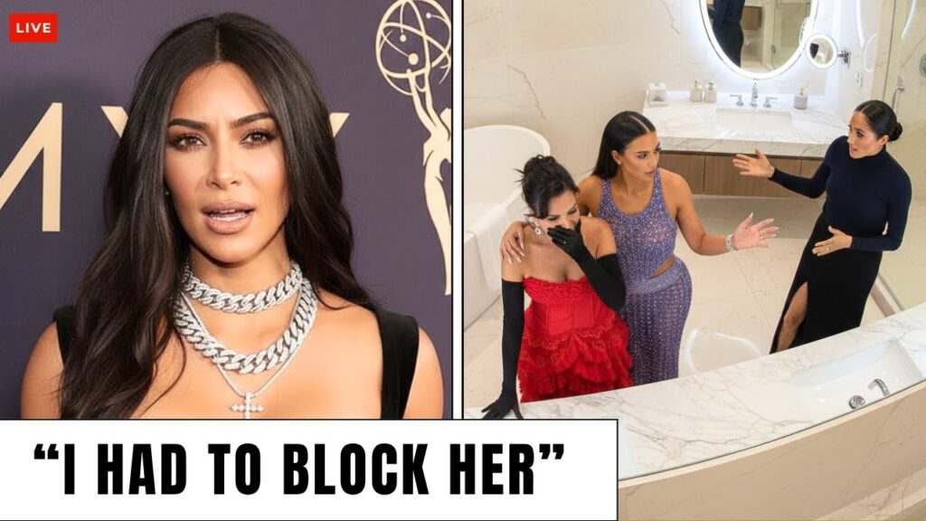 Kim Kardashian BLOCKS Meghan Markle | SHOCKING Backstage Incident at Kris Jenner's Party