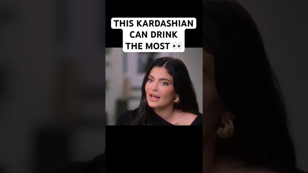 This Kardashian drinks the most 👀
